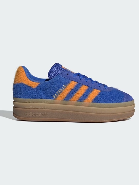 adidas Shoes - Adidas Gazelle Bold - Women's - Blue Orange